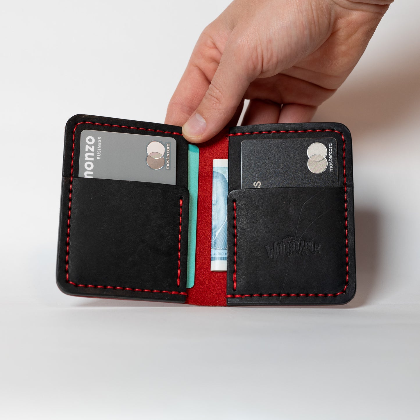 Red and Black Bi-fold