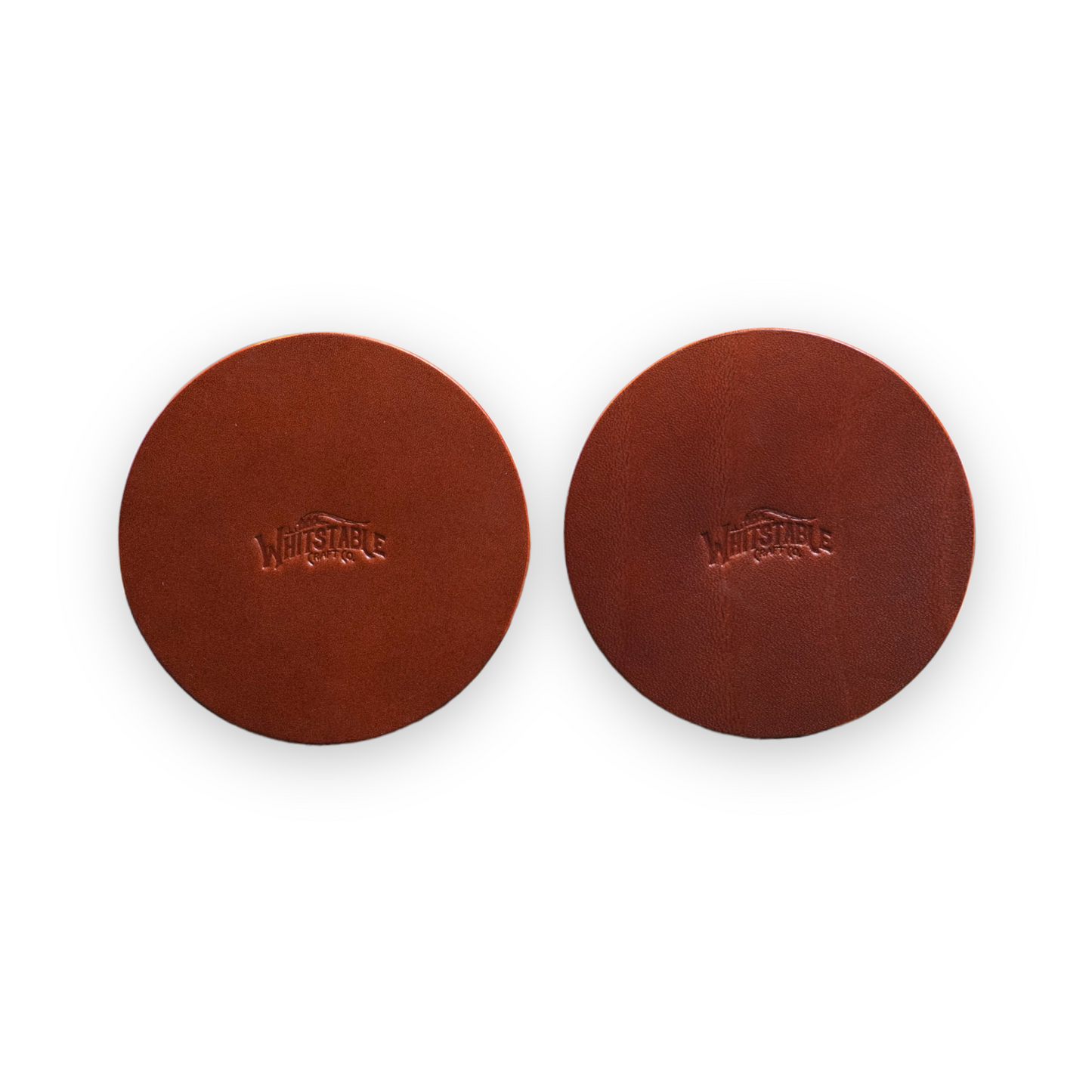 Round Leather Coasters